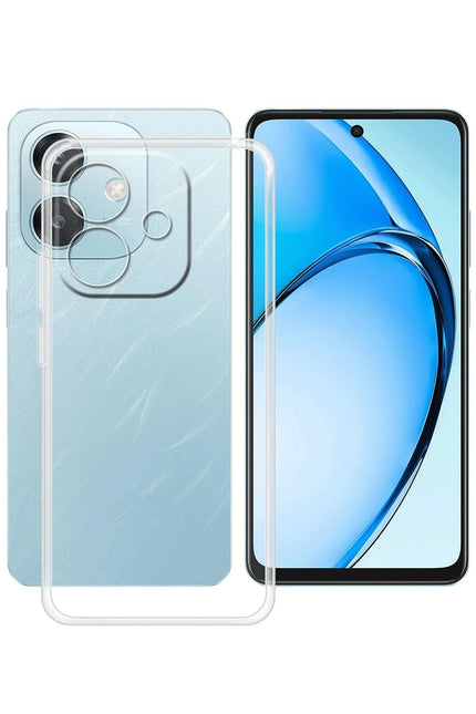 Oppo A3 Lüx Şeffaf Silikon Kılıf