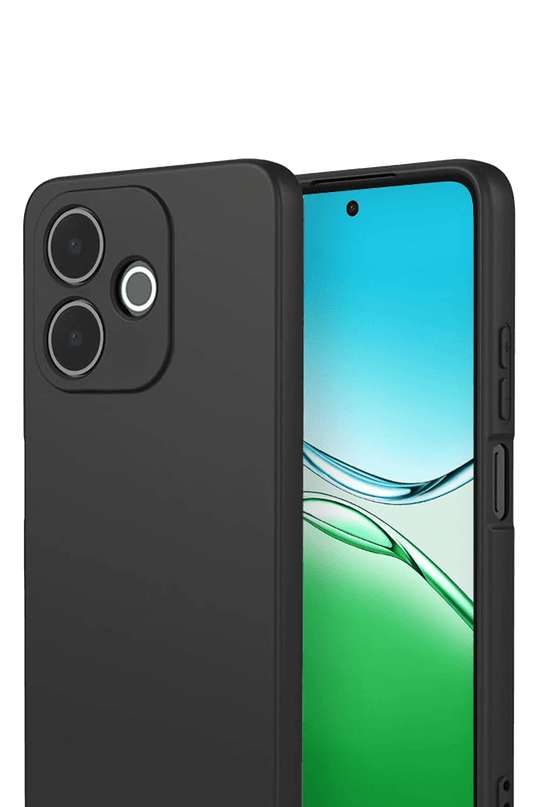 Oppo A5 Pro 4G First Silikon Kılıf - Siyah 2