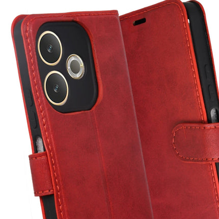 Oppo A5 Pro 4G Trend S Plus Kapaklı Kılıf - Kırmızı 3