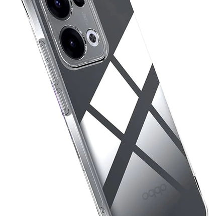 Oppo A6 Pro 4G Lüx Şeffaf Silikon Kılıf 3