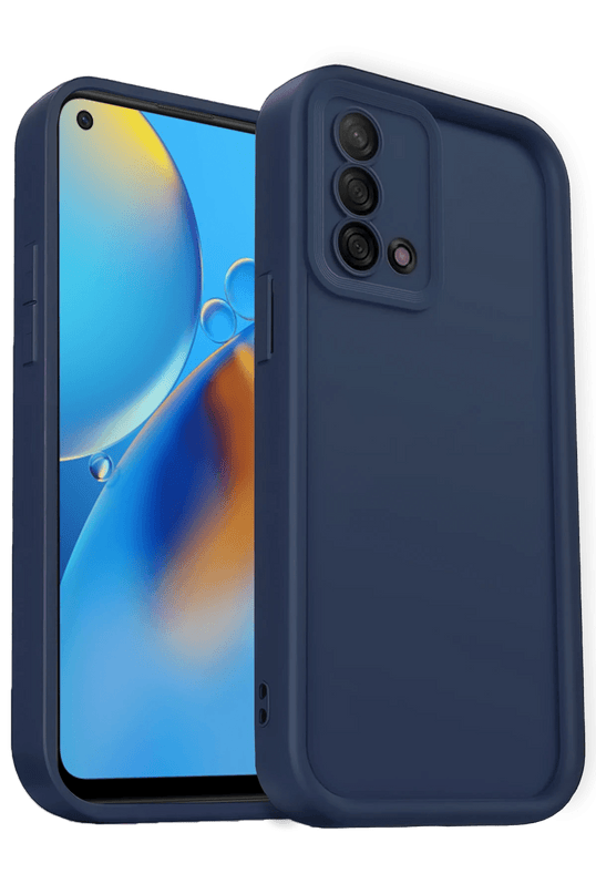 Oppo A74 4G Viera Silikon Kılıf - Lacivert