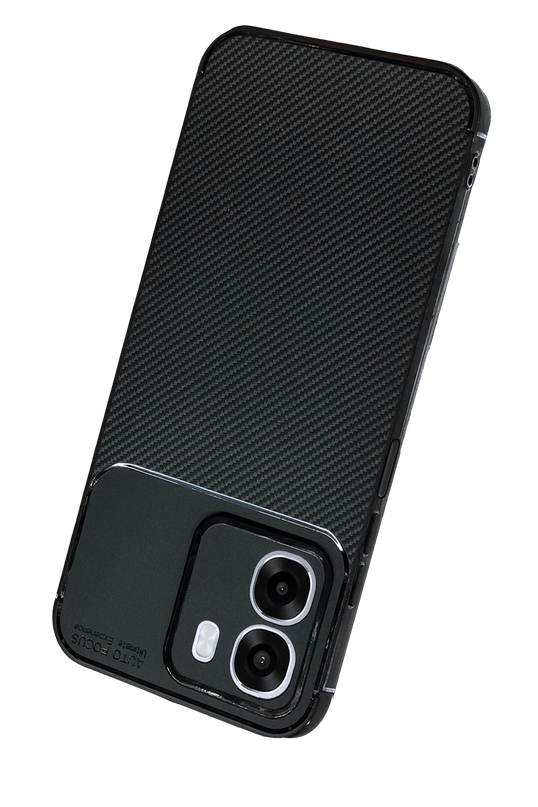 Oppo Oppo A6T 5G Auto Focus Karbon Kapak Kılıf - Siyah 2