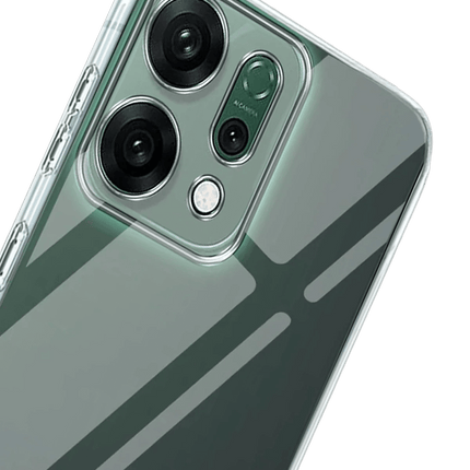 Oppo Reno 14 Lüx Şeffaf Silikon Kılıf 3