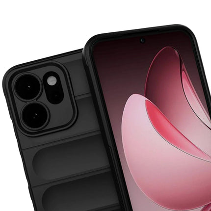 Oppo Reno 14 Optimum Silikon Kılıf - Siyah 2