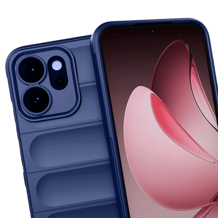 Oppo Reno 14 Optimum Silikon Kılıf - Lacivert 3