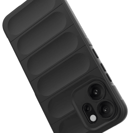 Oppo Reno 14F Optimum Silikon Kılıf - Siyah 4