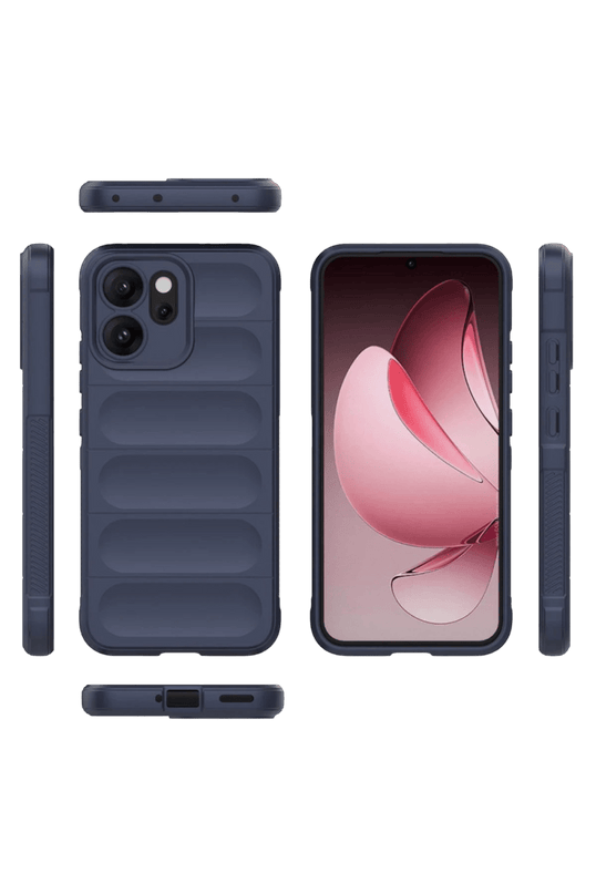 Oppo Reno 14F Optimum Silikon Kılıf - Lacivert 2