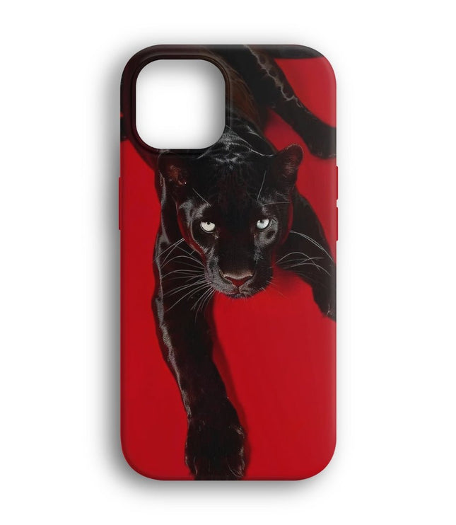Panther on Red Telefon Kılıfı
