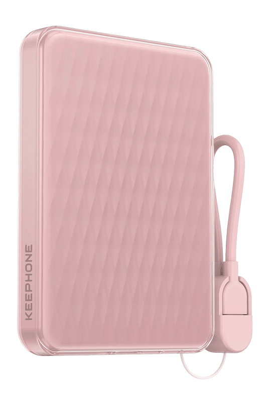 PB52 IceMag 5.000 mAh Type-C 20W PD Magsafe Destekli Powerbank - Pembe