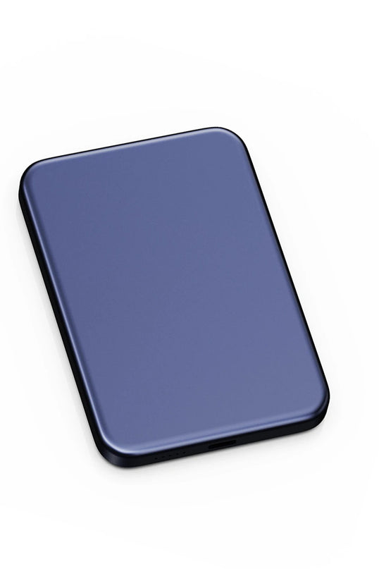 PB59 Glossey 5.000 mAh 20W Type-C ve 15W Kablosuz Şarj Destekli Magsafe Powerbank - Lacivert 3