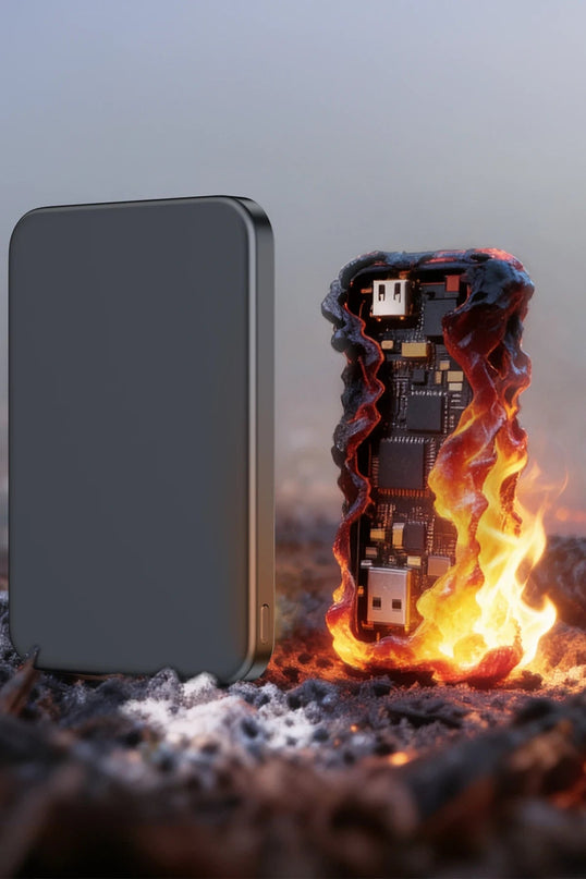 PB59 Glossey 5.000 mAh 20W Type-C ve 15W Kablosuz Şarj Destekli Magsafe Powerbank - Turuncu 4