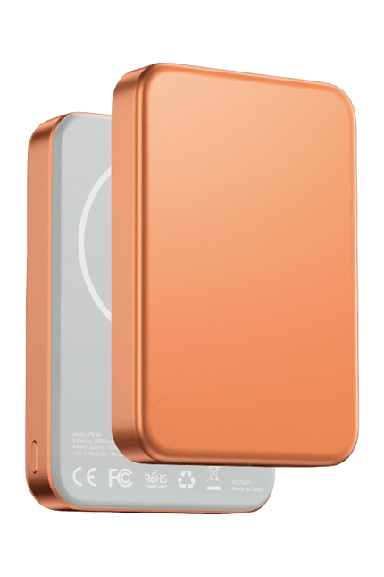 PB60 Glossey 10.000 mAh 22.5W USB 20W Type-C ve 15W Kablosuz Şarj Semi Solid Destekli Magsafe Powerbank