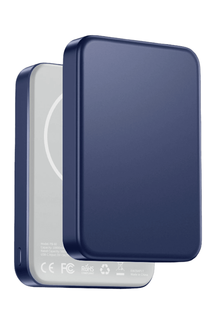 PB60 Glossey 10.000 mAh 22.5W USB 20W Type-C ve 15W Kablosuz Şarj Semi Solid Destekli Magsafe Powerbank