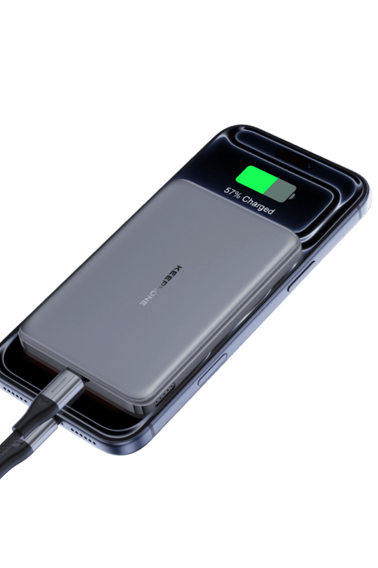 PB67 Shanks 5.000 mAh 25W Qi2 MagSafe ve Semi Solid Destekli Powerbank - Siyah 3