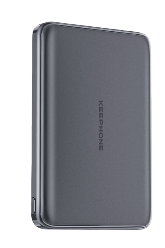 PB67 Shanks 5.000 mAh 25W Qi2 MagSafe ve Semi Solid Destekli Powerbank - Siyah 2