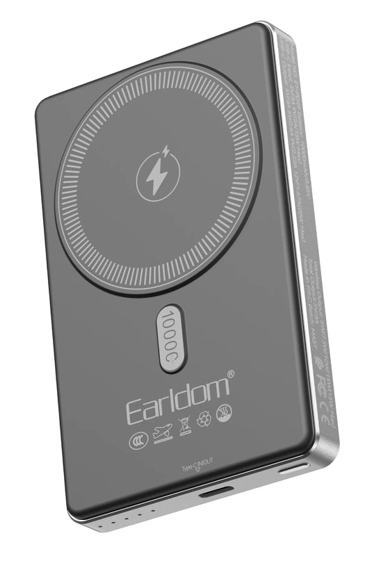 PD49 10.000 mAh 15W Kablosuz Şarj ve 20W Type-C Çıkışlı PD Hızlı Şarj Powerbank