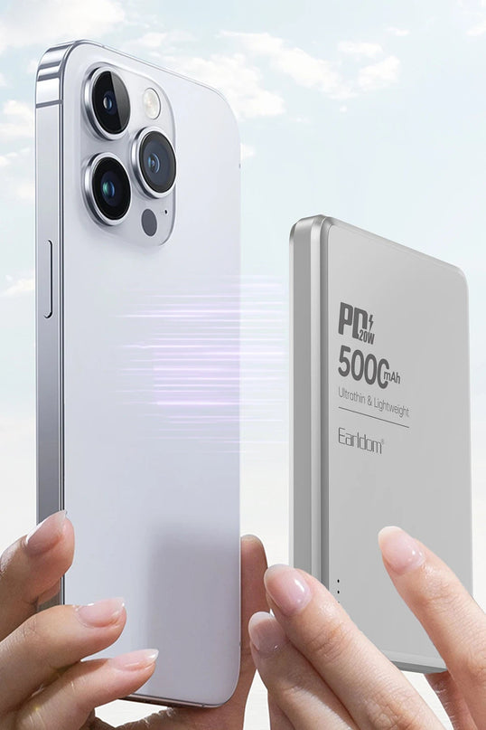 PD53 5.000 mAh 15W Kablosuz Şarj ve 20W Type-C Çıkışlı PD Hızlı Şarj Powerbank 2