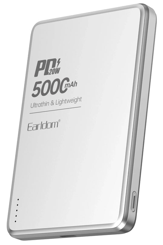 PD53 5.000 mAh 15W Kablosuz Şarj ve 20W Type-C Çıkışlı PD Hızlı Şarj Powerbank