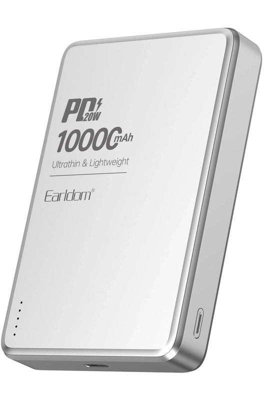 PD54 10.000 mAh 15W Kablosuz Şarj ve 20W Type-C Çıkışlı PD Hızlı Şarj Powerbank