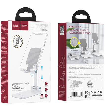 PH29A Katlanabilir Masaüstü Holder - Beyaz 4