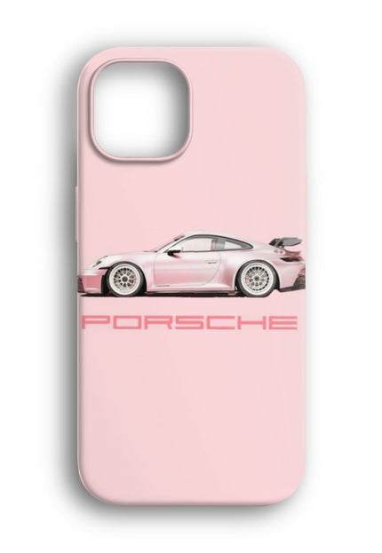iphone porsche pembe telefon kilifi