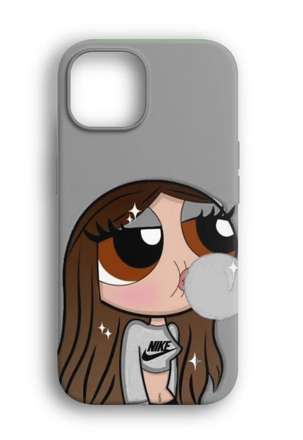 Powerpuff Girls Bubbles Gray Telefon Kılıfı