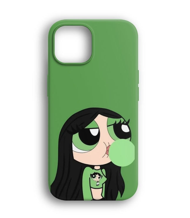 Powerpuff Girls Bubbles Green Telefon Kılıfı
