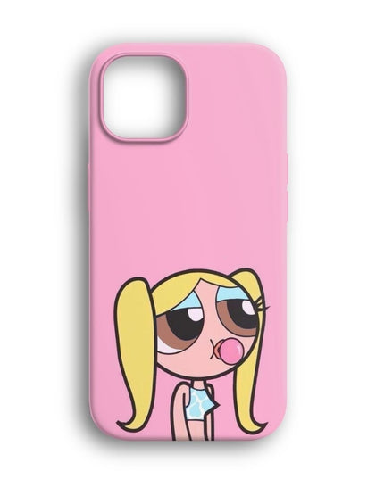 Powerpuff Girls Bubbles Pink Telefon Kılıfı