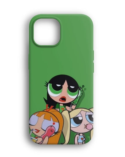 Powerpuff Girls Green Telefon Kılıfı