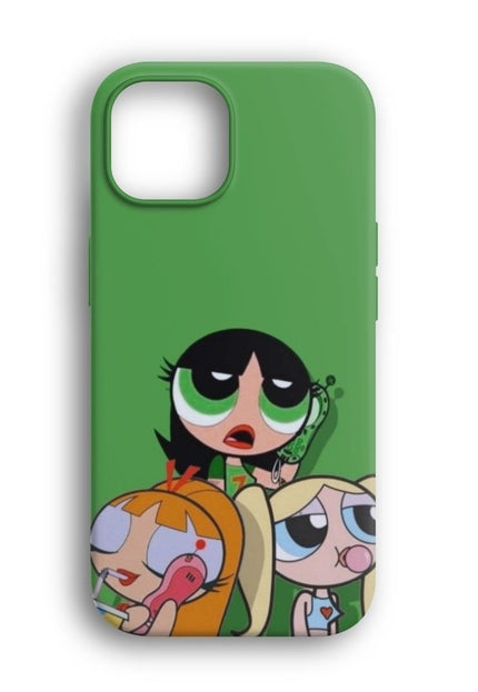 Powerpuff Girls Green Telefon Kılıfı