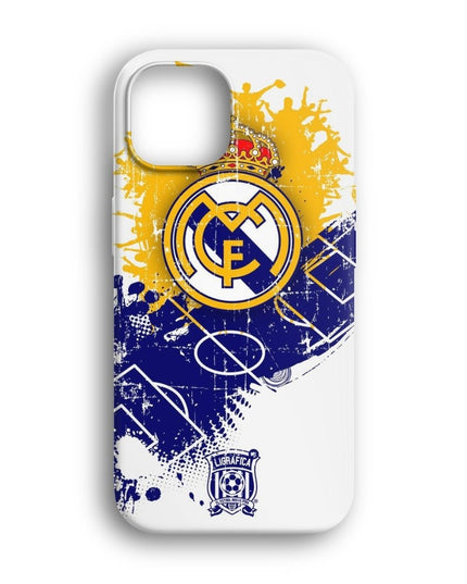 Real Madrid Amblem Beyaz2 Telefon Kılıfı