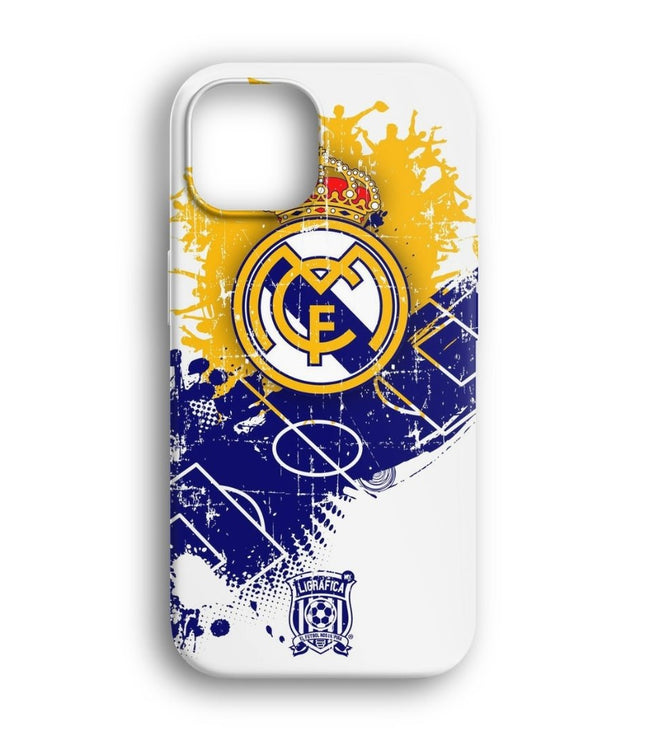 Real Madrid Amblem Beyaz2 Telefon Kılıfı