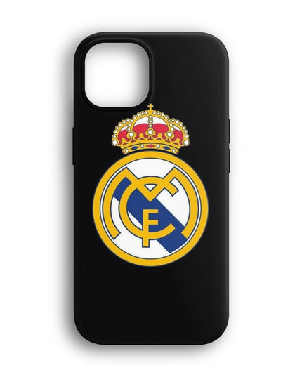 Real Madrid Amblem Siyah Telefon Kılıfı