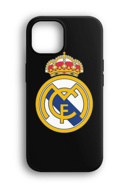 Real Madrid Amblem Siyah Telefon Kılıfı