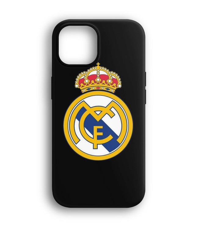 Real Madrid Amblem Siyah Telefon Kılıfı