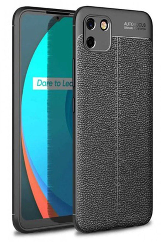 Realme C11 Auto Focus Kapak Kılıf - Siyah