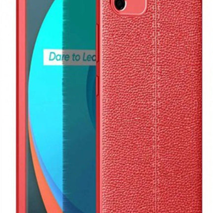 Realme C11 Auto Focus Kapak Kılıf - Kırmızı