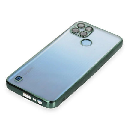 Realme C25Y Razer Lensli Silikon Kılıf - Yeşil 4