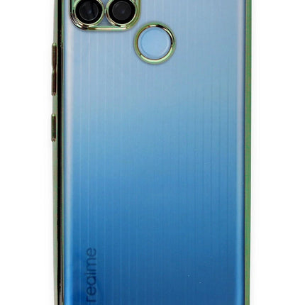 Realme C25Y Razer Lensli Silikon Kılıf - Yeşil 2