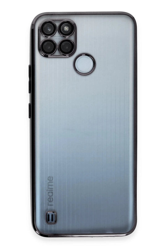 Realme C25Y Razer Lensli Silikon Kılıf - Siyah 2