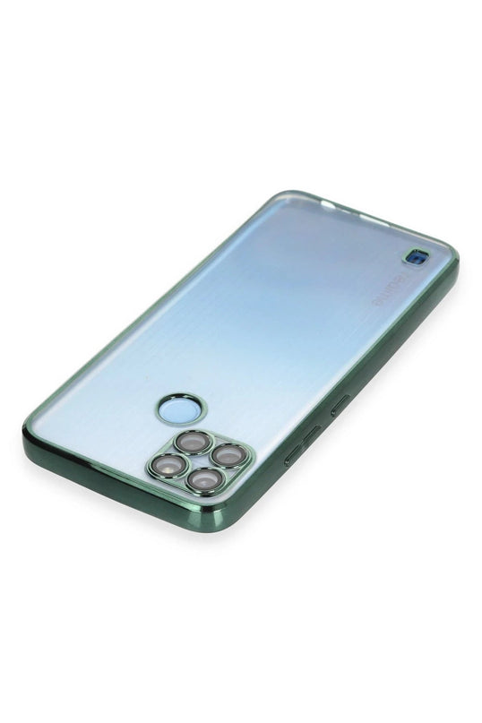 Realme C25Y Razer Lensli Silikon Kılıf - Yeşil 3