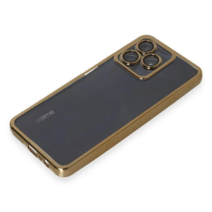 Realme C53 Razer Lensli Silikon Kılıf - Gold 4