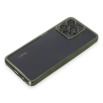 Realme C53 Razer Lensli Silikon Kılıf - Yeşil 4