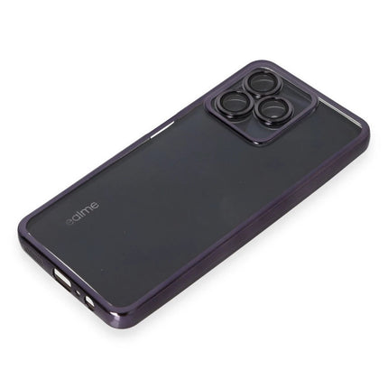 Realme C53 Razer Lensli Silikon Kılıf - Mor 4