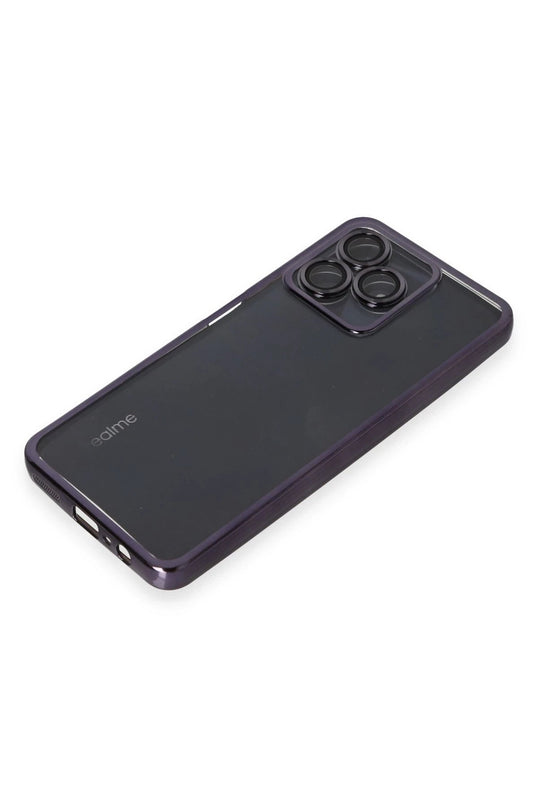 Realme C53 Razer Lensli Silikon Kılıf - Mor 4