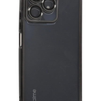 Realme C53 Razer Lensli Silikon Kılıf - Siyah