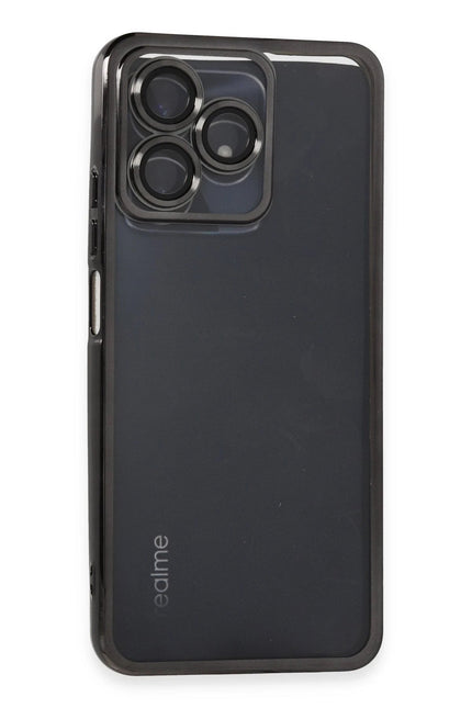 Realme C53 Razer Lensli Silikon Kılıf - Siyah