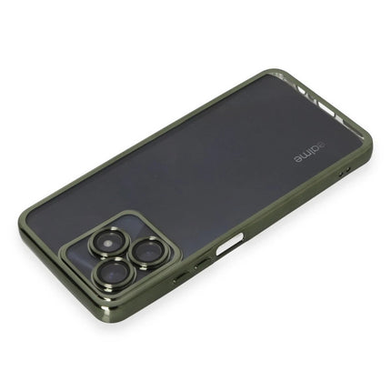 Realme C53 Razer Lensli Silikon Kılıf - Yeşil 3