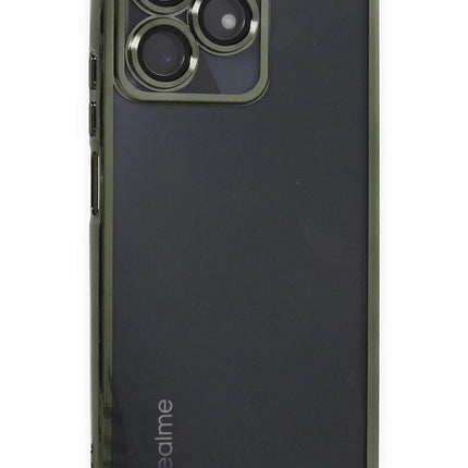 Realme C53 Razer Lensli Silikon Kılıf - Yeşil