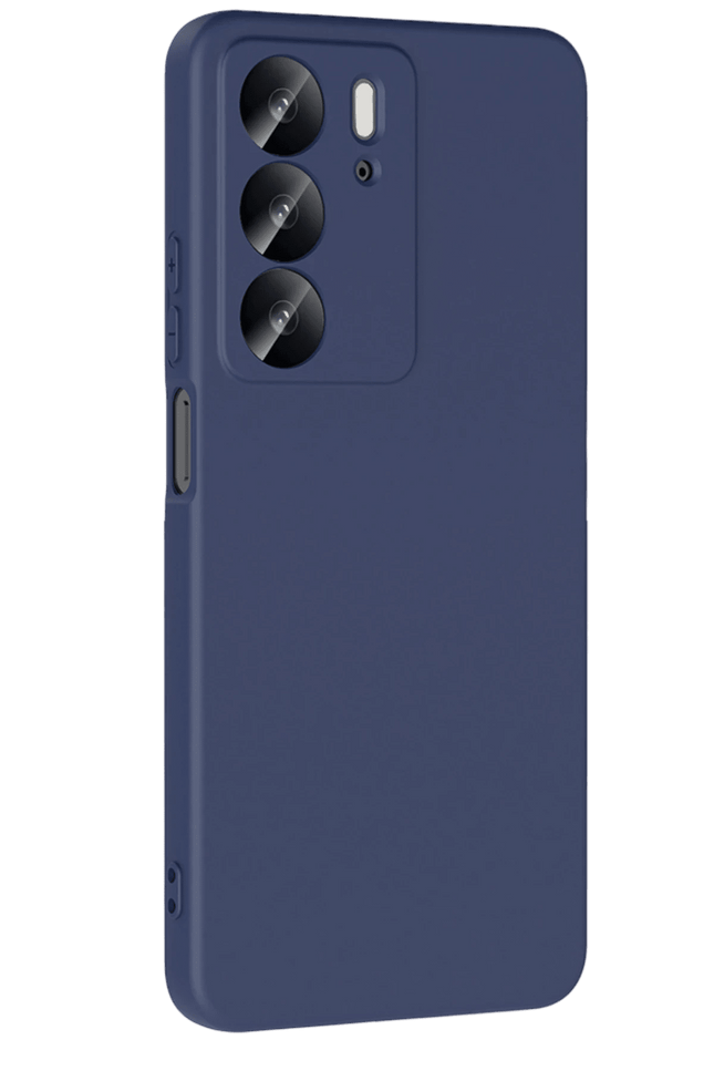 Realme C75 4G First Silikon Kılıf - Lacivert 2